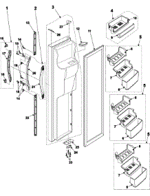 Jd Power Refrigerators: Samsung French Door Refrigerator Parts Diagram